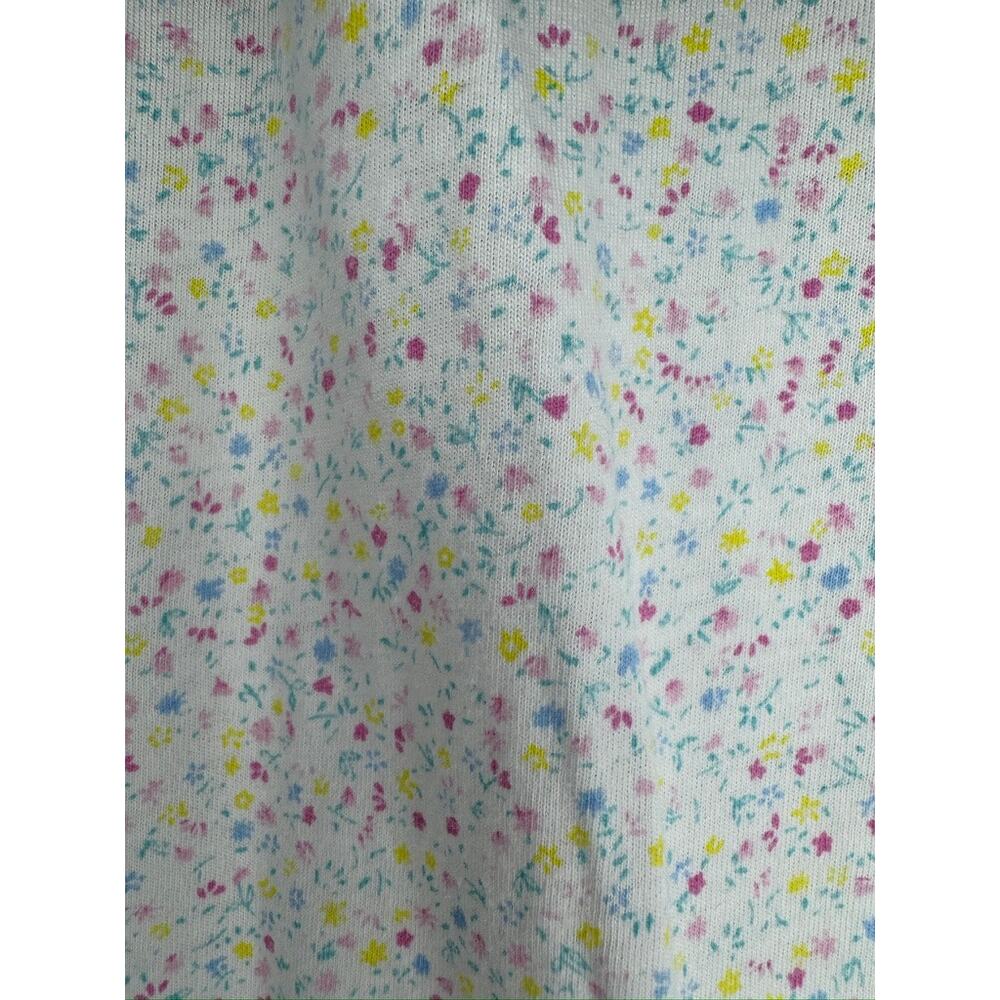 407. Aria Floral Ditsy Print Short Sleeve Nightgown House Dress Size Small - Picture 7 of 7